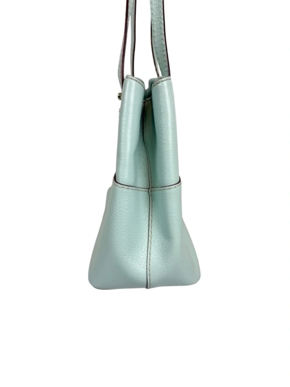 Kate Spade New York Gabriel Grand Street Bag‎ Blue Green Leather Shoulder Purse